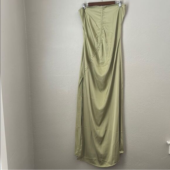 Sabo Size US 12 Alyssia Dress Strapless Side Slit Wedding Guest Formal Events - Picture 2 of 11